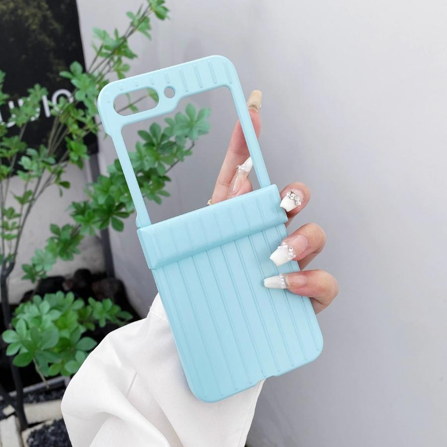 Ốp Lưng Sọc Vali Nhựa Cứng Cho Samsung Galaxy Z Flip 5 - BUM STORE GALAXY CASE