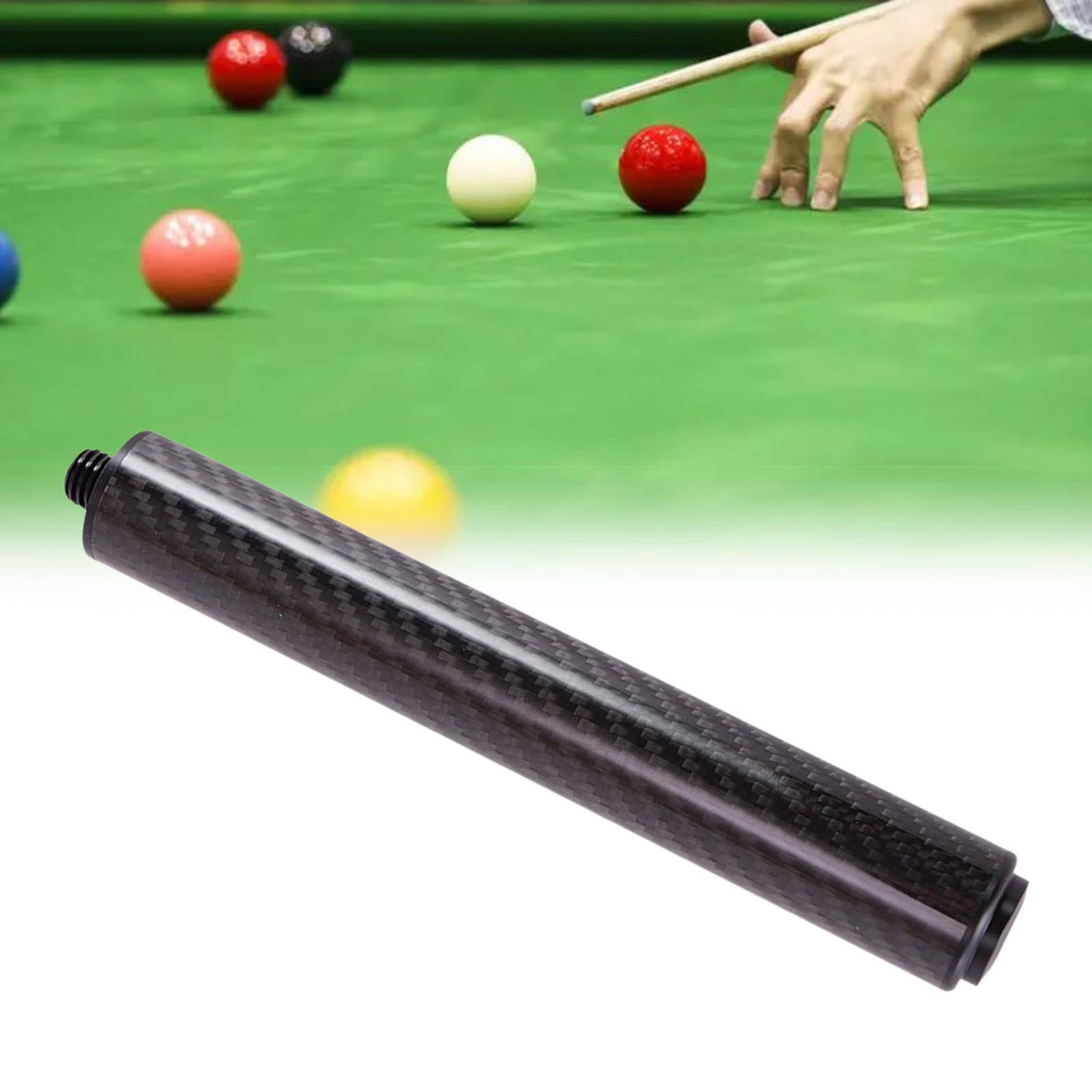 Professional Billiards Cue Extensions Pool Cue Extension Carbon Fiber Tool