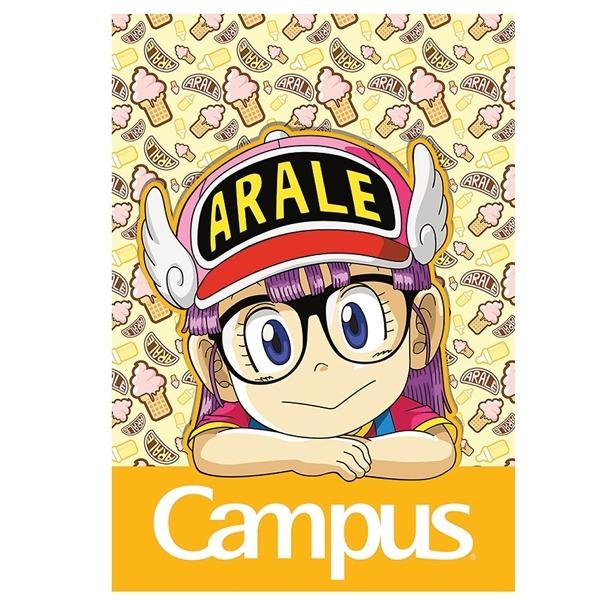 Combo 5 Tập Arale Norimaki - B5 4 Ô Ly 48 Trang ĐL 100g/m2 - Campus NB-BARN48 (Mẫu Màu Giao Ngẫu Nhiên)