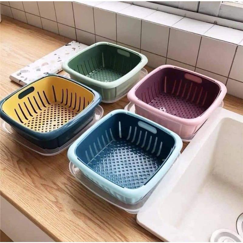 RỔ CHẬU NẮP ĐẬY SIÊU TIỆN LỢI