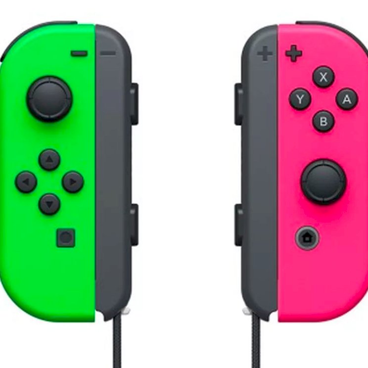 Tay cầm Nintendo Switch Joy‑Con Neon Pink/ Neon Green - Hàng Nhập Khẩu