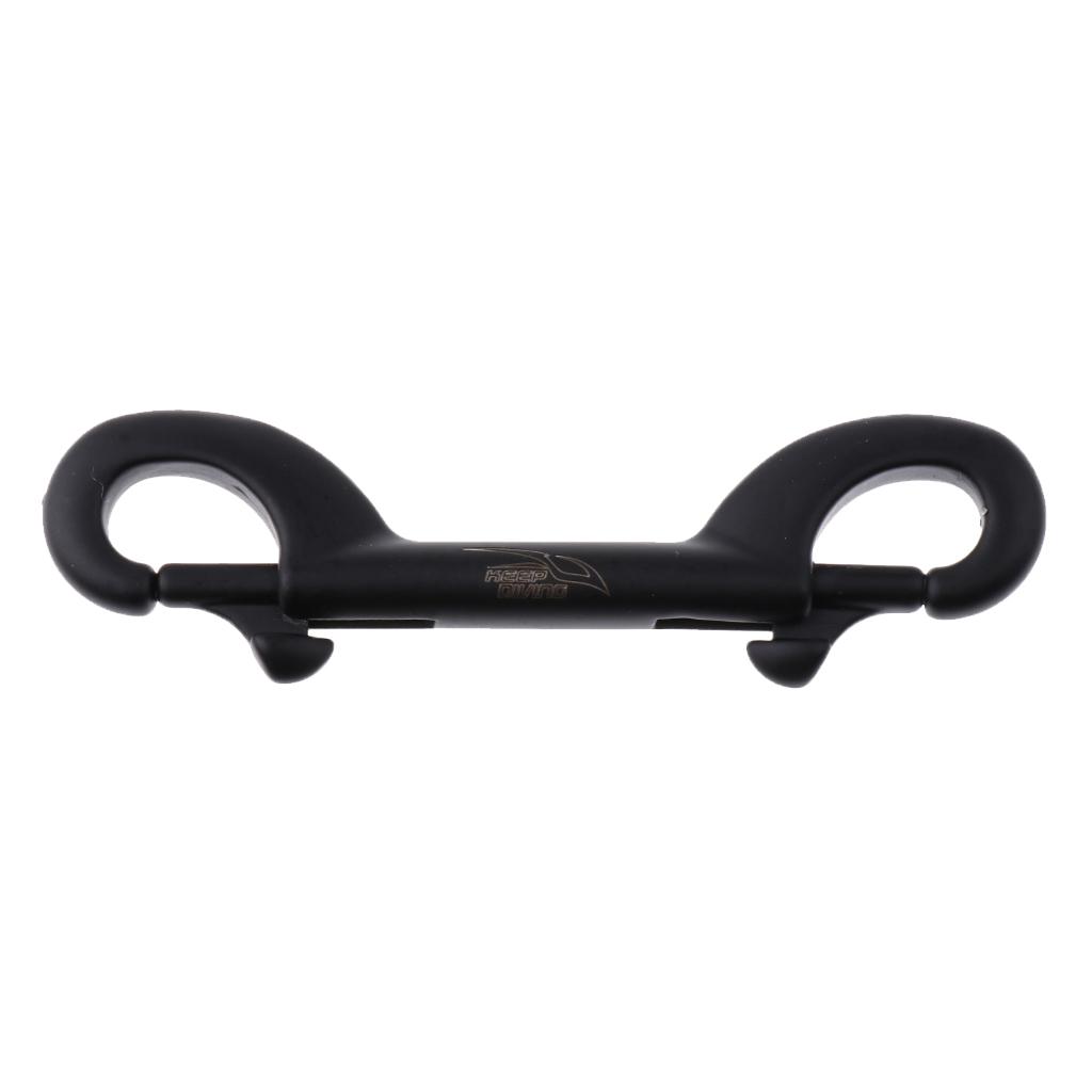 Scuba Diving Stainless Steel Double Ended Bolt Snap Buckle Metal Clip 90mm