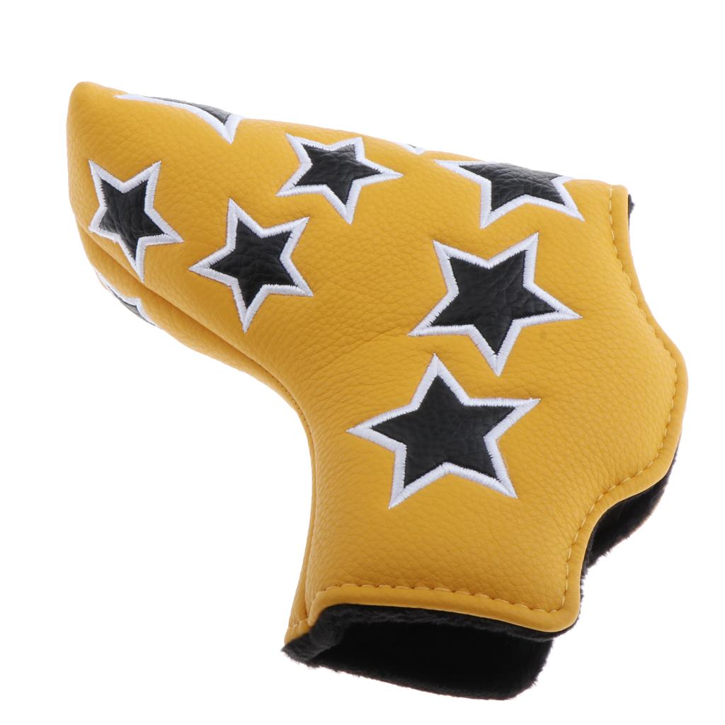 Waterproof Golf Putter Head Covers Blade PU Leather Club Headcover
