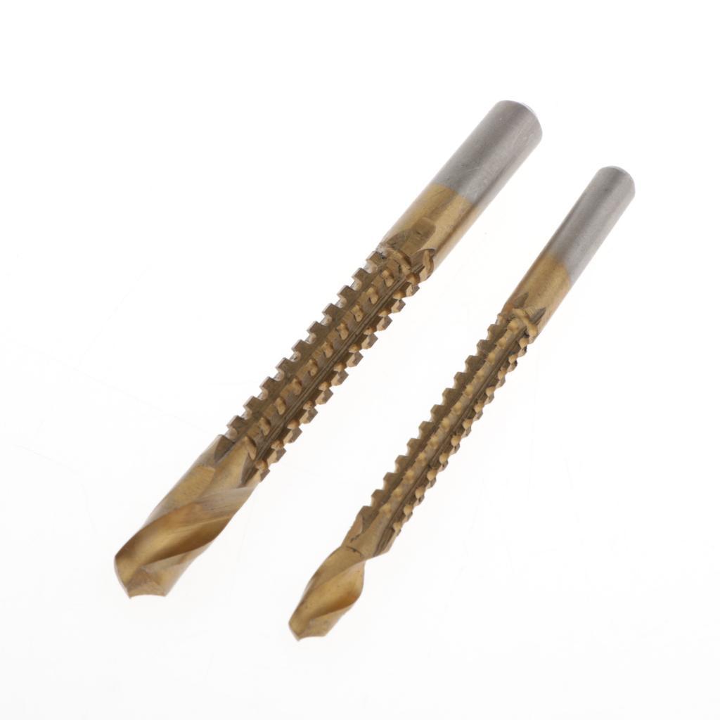 5pcs Step Drill Hole Jig Drill Bit HSS Cutting Hole Saw Woodworking Too Sets