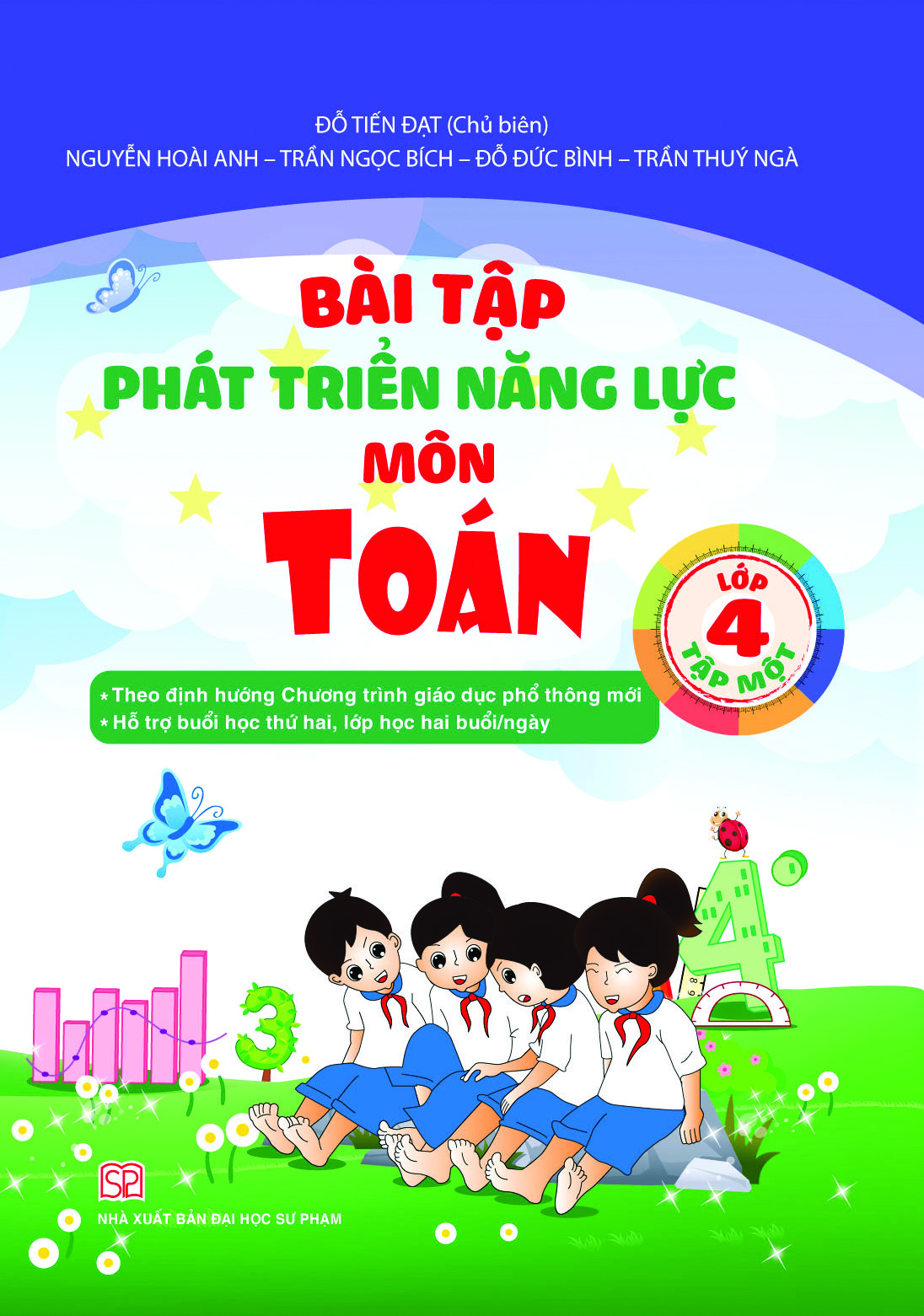 Combo 4 Cuốn Bài Tập Phát Triển Năng Lực Môn Toán và Tiếng Việt Lớp 4 Tập 1 + Tập 2