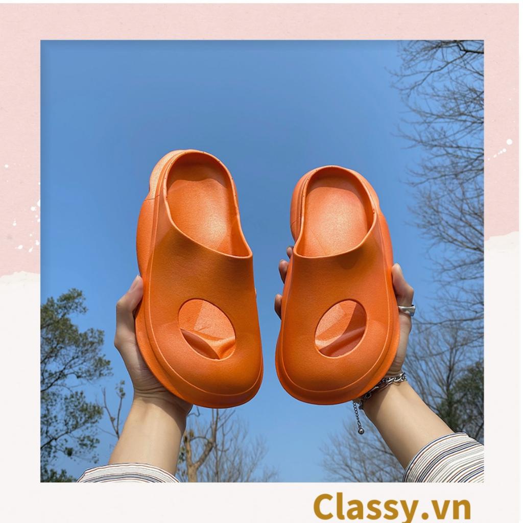 Dép quai ngang đục lỗ đi trong nhà, đi chơi, spa phù hợp cả nam và nữ Classy G1254