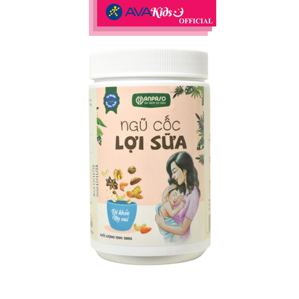 Ngũ cốc Anpaso hỗ trợ lợi sữa 500g - Hàng Chính Hãng