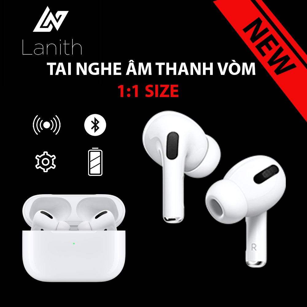 Tai nghe Bluetooth Nhét Tai Lanith Airs Pro– Tai Nghe Không Dây Kiểu Dáng Thời Trang Năng Động - Hàng Nhập Khẩu - TAI00004W
