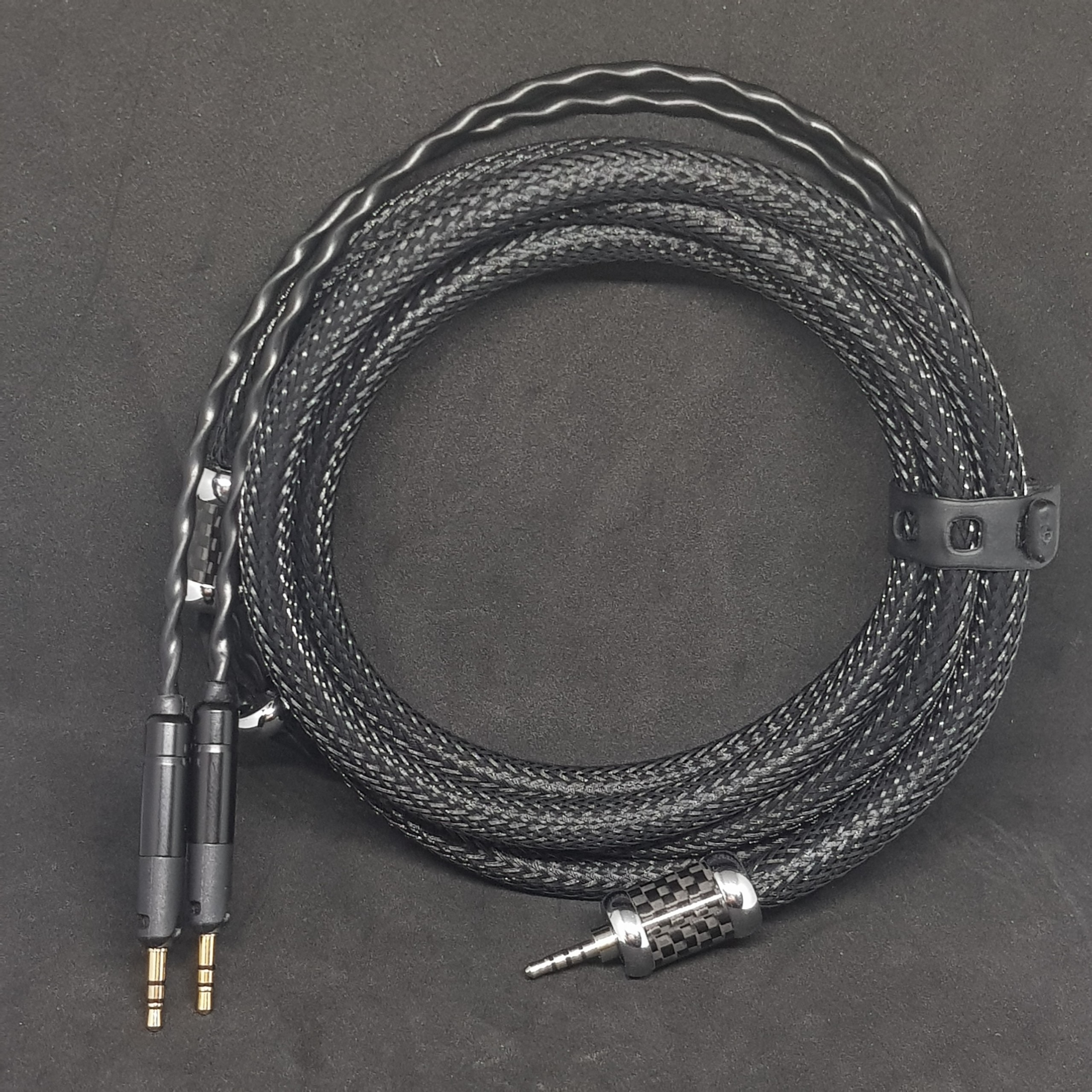 Dây tai nghe bọc chống nhiễu - Dùng cho tai nghe Audio Technica ATH-R70x