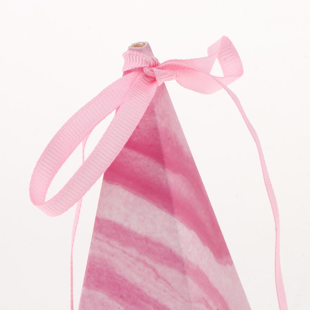 10 Pieces Triangle Shape Chocolate Candy Boxes Gift Boxes Wedding Favors