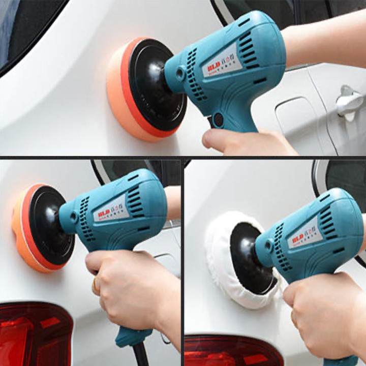 Máy đánh bóng cầm tay 600w 4500rpm Portable Dual Action Car Polisher Polishing Machine