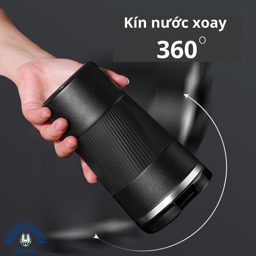 Cốc Cà Phê Giữ Nhiệt SOIKA 510ml SB06510 Inox 304 Nhiều Màu