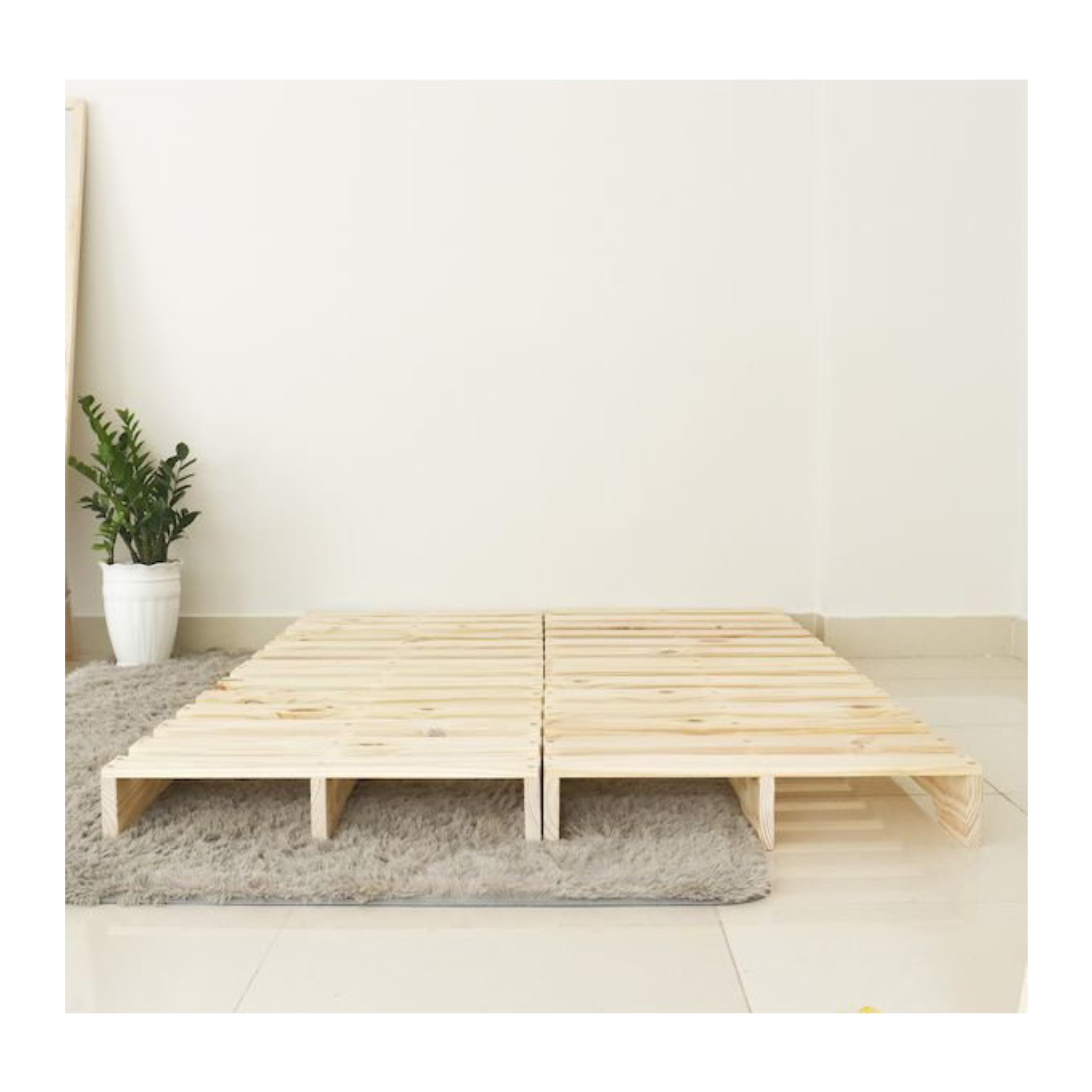 Giường pallet gỗ - Pallet gỗ thông