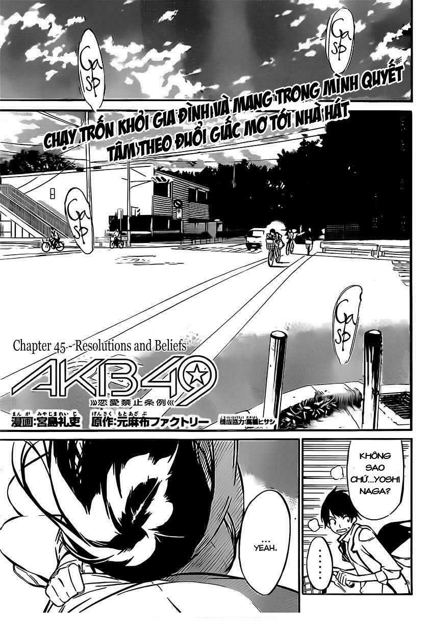 akb49 - renai kinshi jourei chapter 45 1