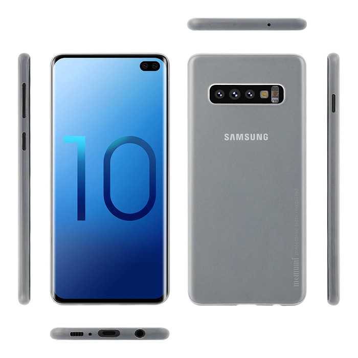 Ốp lưng lụa dành cho SamSung Galaxy S10+ Plus chính hãng Memumi siêu mỏng 0.3mm