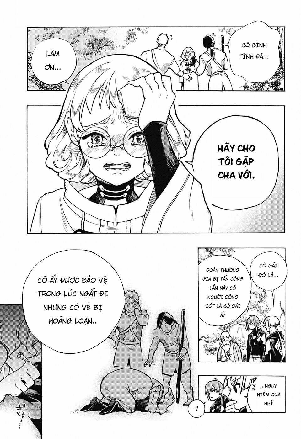 những bức họa quái dị của phù thủy chapter 3 17