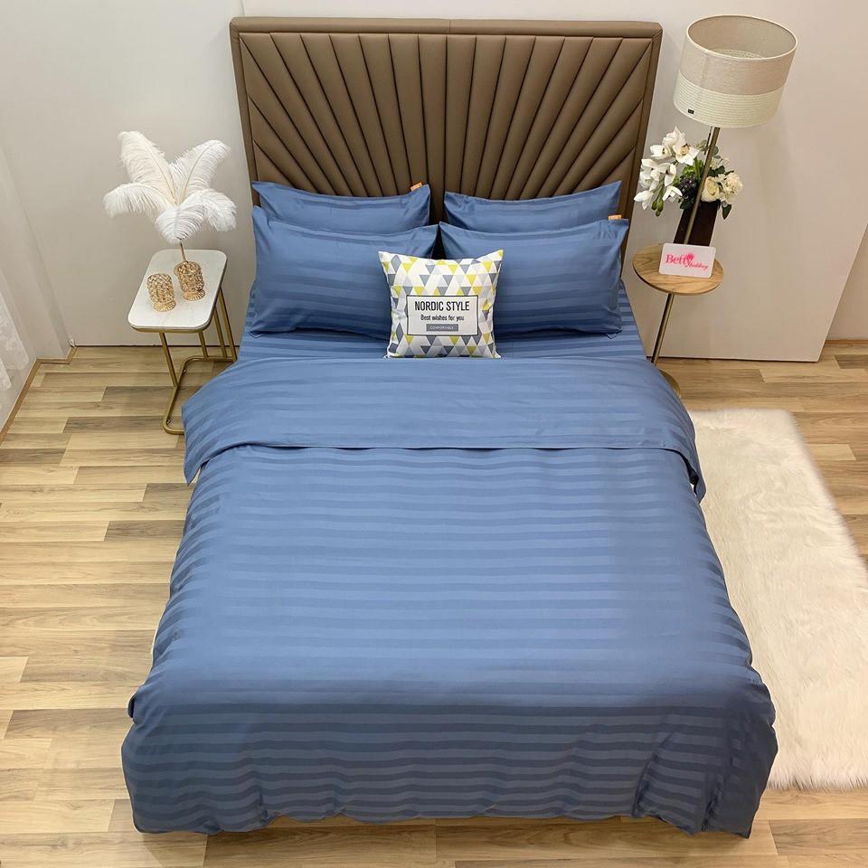 Bộ chăn ga gối cotton 3F nhập khẩu phong cách khách sạn