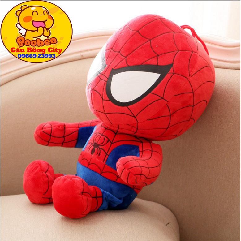 Gấu Bông Siêu Anh Hùng Đáng yêu Cho Bé Marvel Avengers Người Sắt Nhện nhân Batman Captain America Iron Man Spiderman