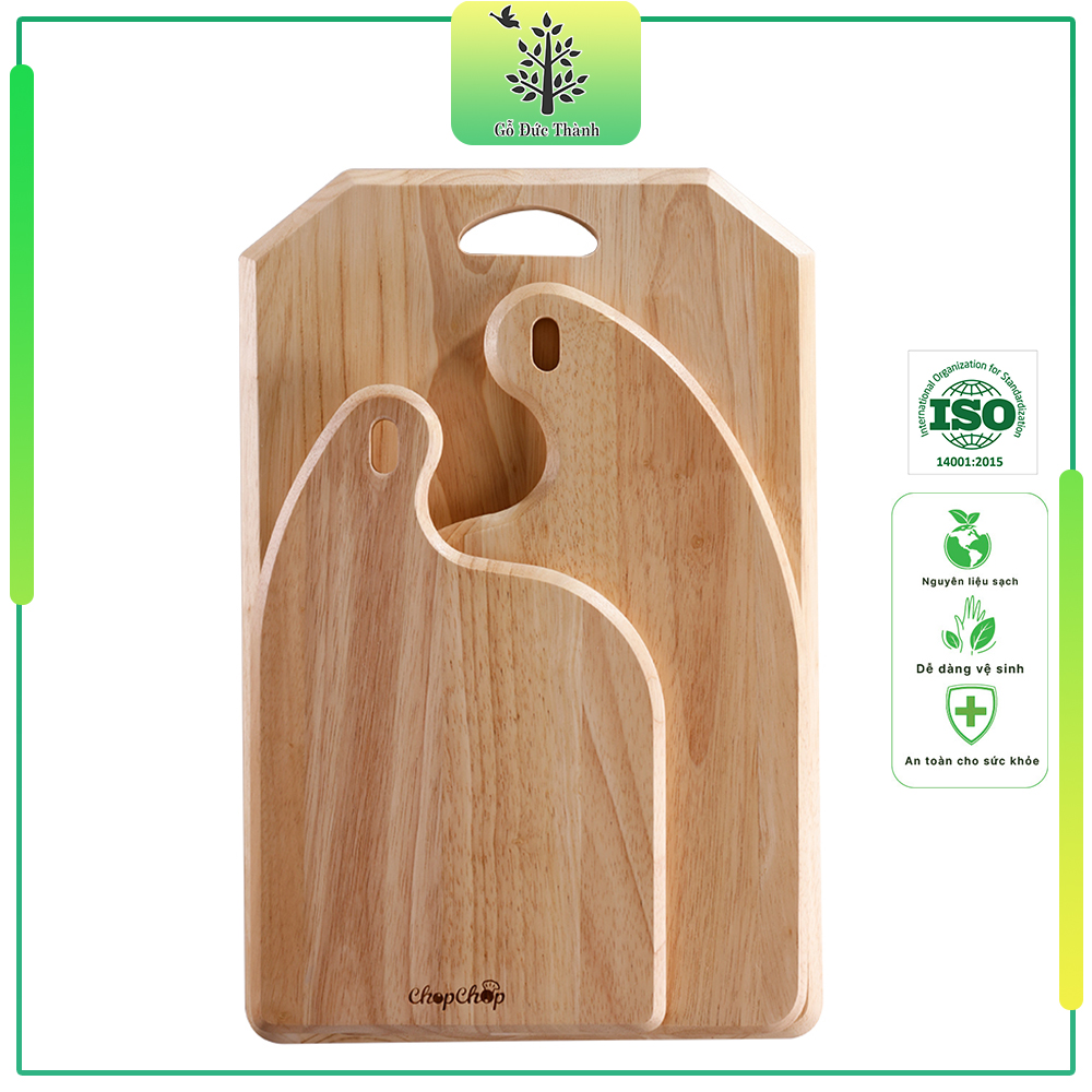 Bộ 3 Thớt Gia Đình Hạnh Phúc ChopChop - 04971-14971