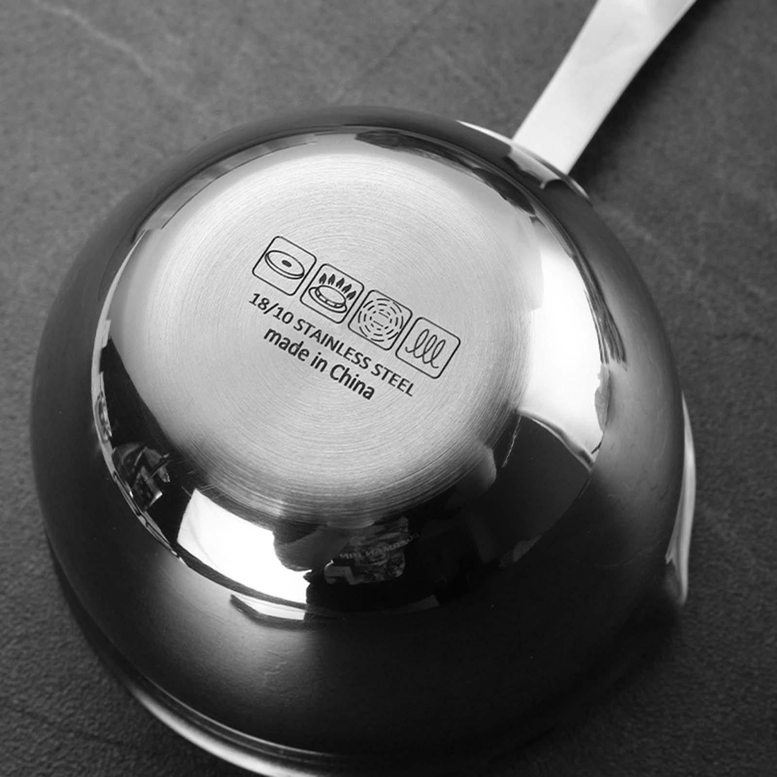 304 Stainless Steel Soup Pot Butter Melting Pot Sauce Cups Kitchen