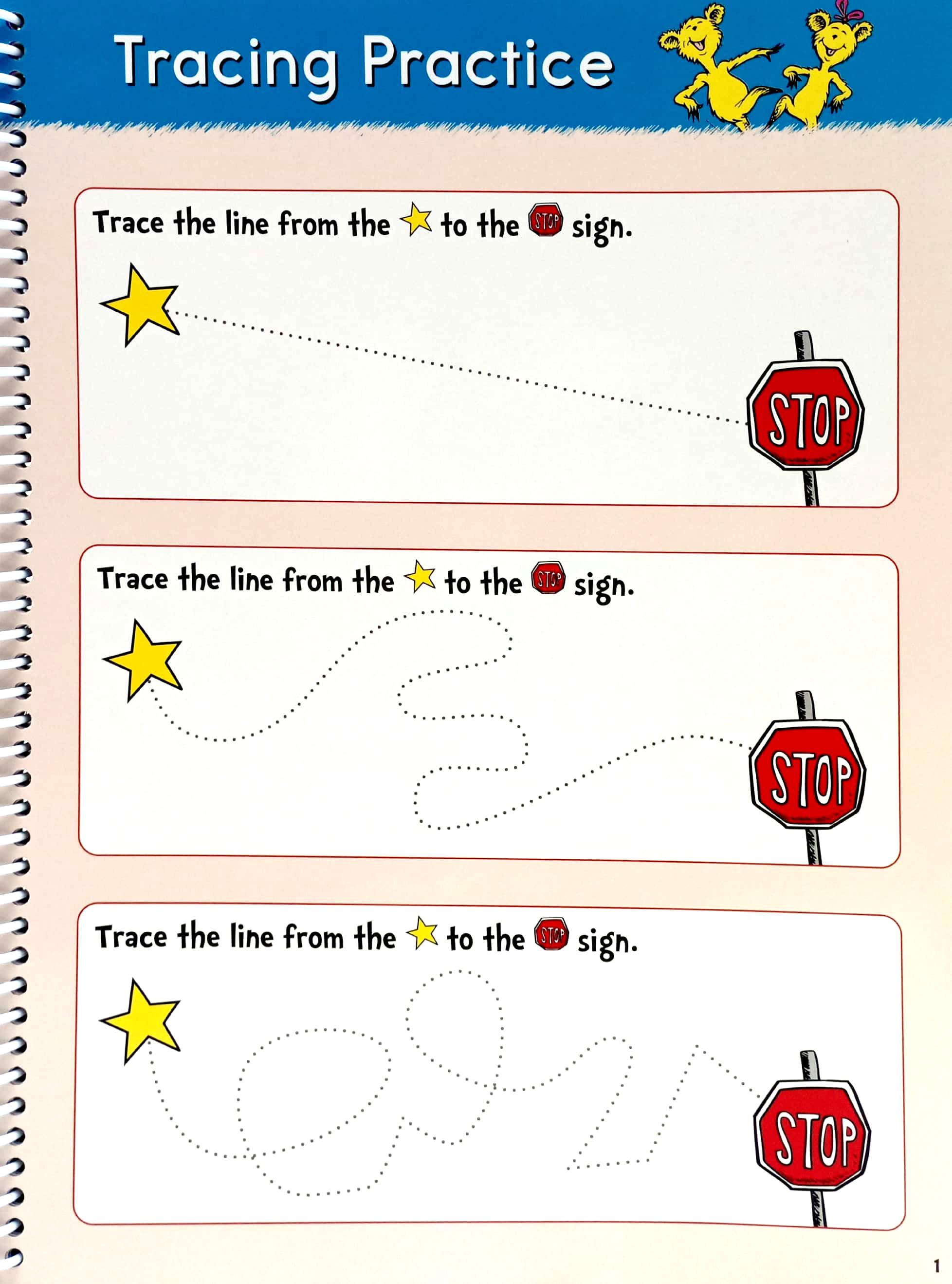 Dr. Seuss Wipe-Clean Workbook: Learning Fun: Activity Workbook For Ages 3-5 (Dr. Seuss Workbooks)