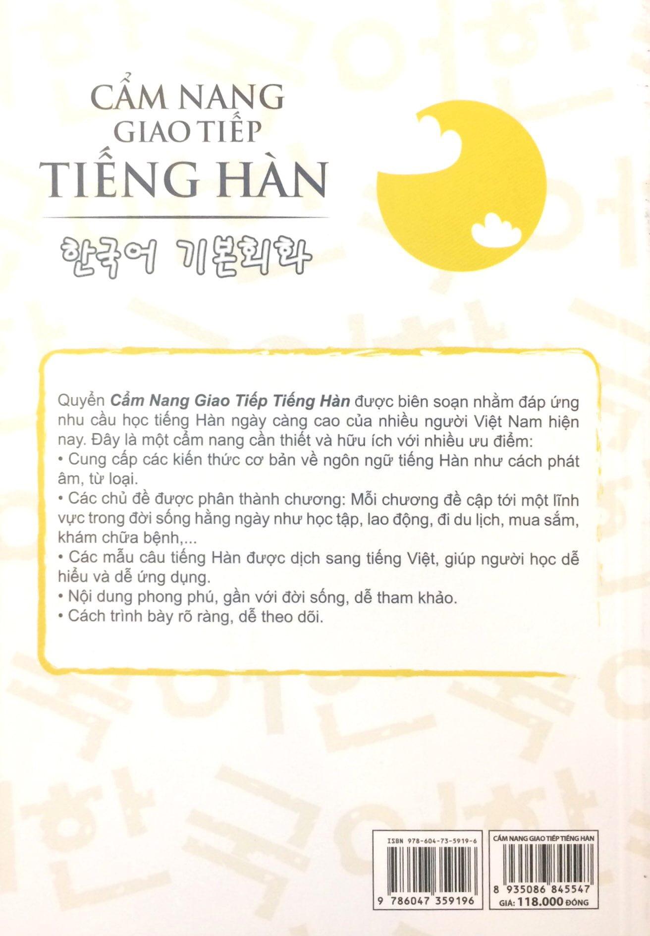 Cẩm Nang Giao Tiếp Tiếng Hàn