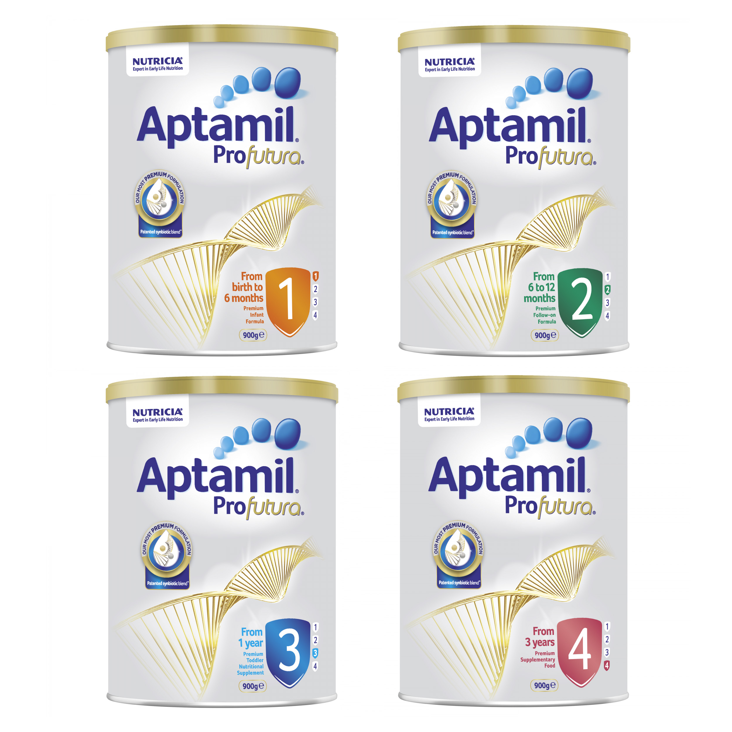 Sữa tăng cân, tăng chiều cao cho bé Aptamil Profutura Synbiotic+ Úc Phát triển toàn diện thể chất và trí não - OZ Slim Store