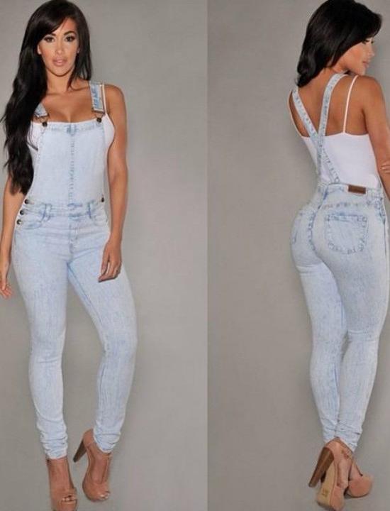 Quần yếm jeans dây chéo Mã: QD2127