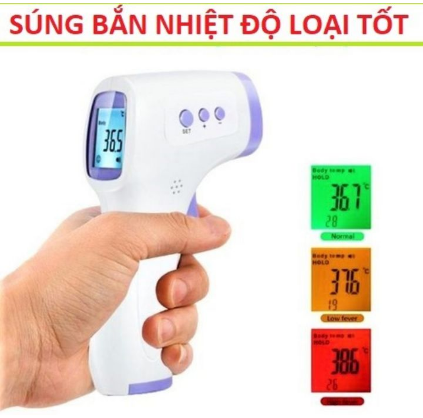 MÁY ĐO THÂN NHIỆT NHIỆT ĐỘ NHIỆT KẾ HỒNG NGOẠI LOẠI TỐT ĐO CHUẨN CHÍNH XÁC HÀNG CAO CẤP