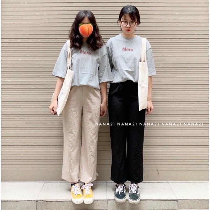 QUẦN SỚ CULOTTES ỐNG SUÔNG CẠP KHUY