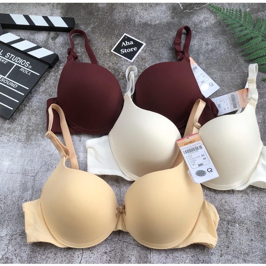 Áo ngực LOVELY MÚT VỪA TRƠN DÂY TRƠN 176T chất thun lạnh siêu mềm mát