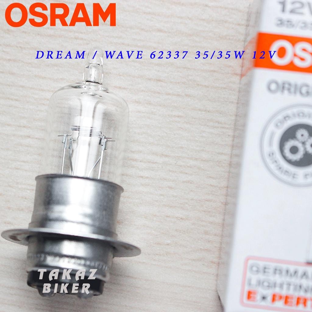 Bóng đèn Osram Halogen trước xe máy dùng cho xe Dream - Wave (62337RV)