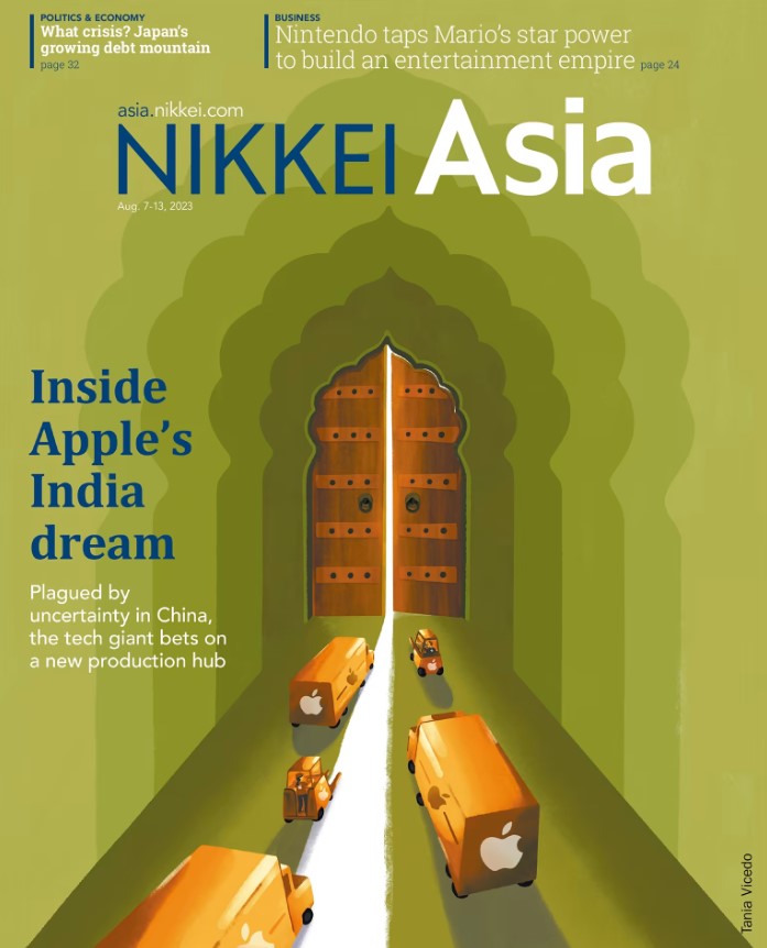 Tạp chí Tiếng Anh - Nikkei Asia 2023: kỳ 32: INSIDE APPLE’S INDIA DREAM