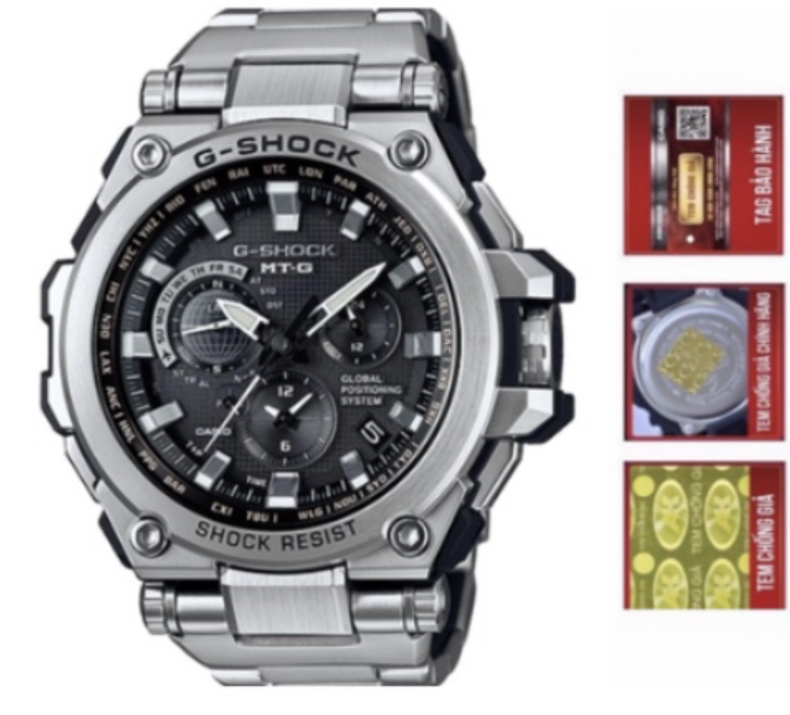 Đồng hồ nam dây thép không gỉ Casio G-Shock MTG-G1000D-1ADR