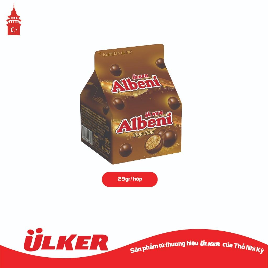 Bánh quy bọc sô cô la ULKER ALBENI TANE TANE hộp 29g