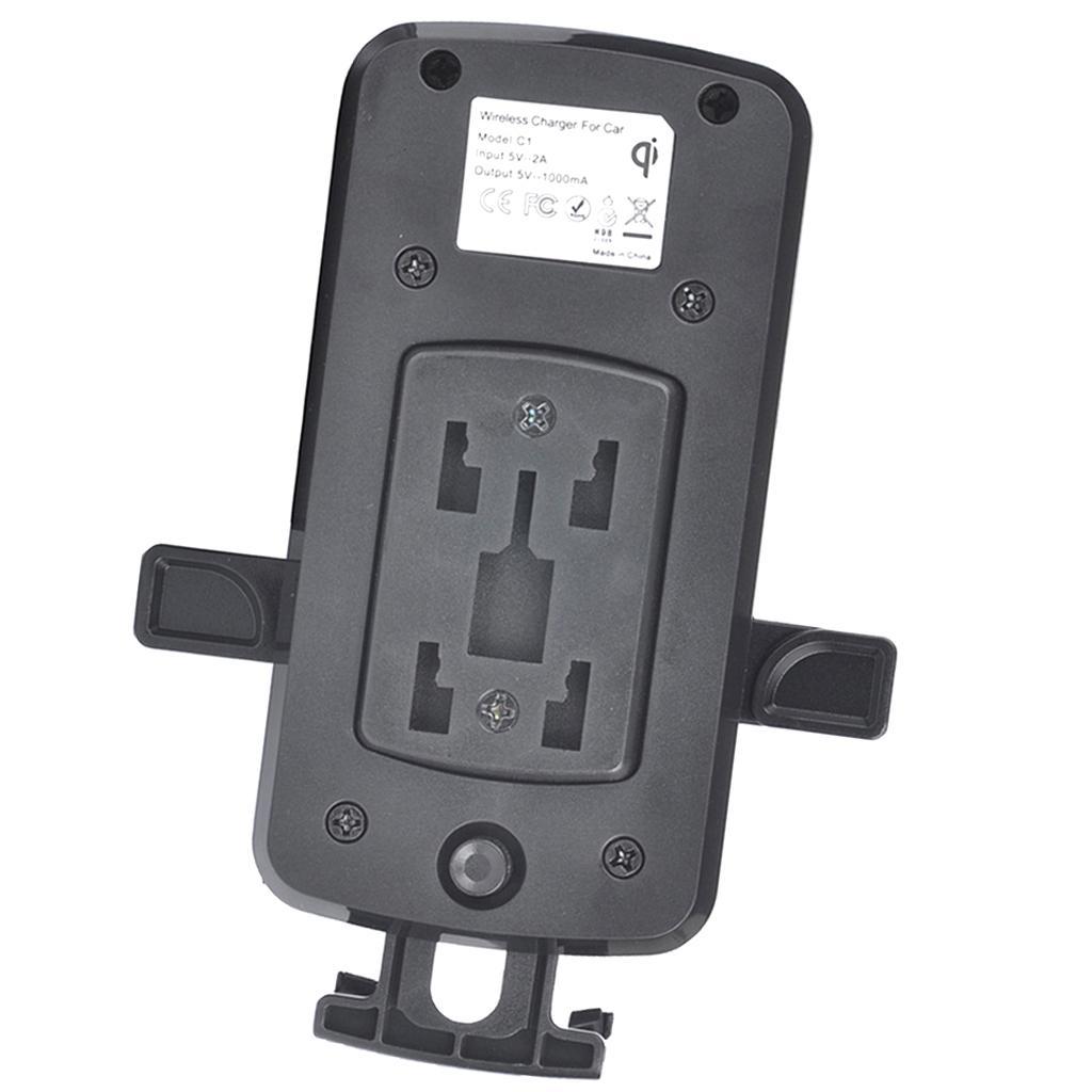 Wireless   Car   Charger   with      Pad   and   Dock   for