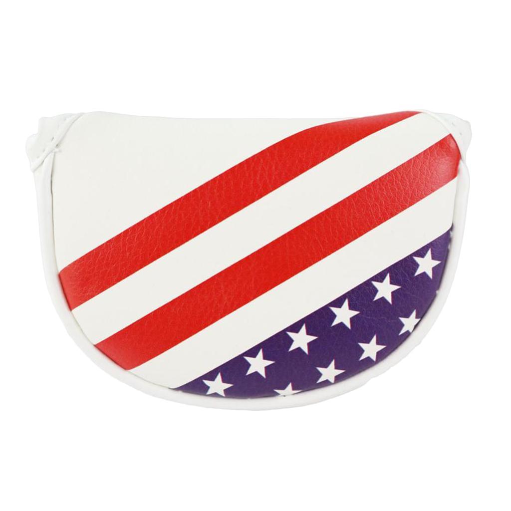 3x Golf Mallet Putter Cover | Golf Closure | Performance PU Leather