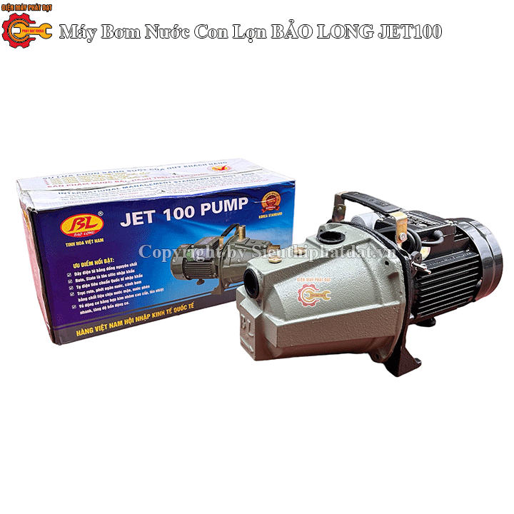 Máy Bơm Nước Con Lợn BẢO LONG JET-100