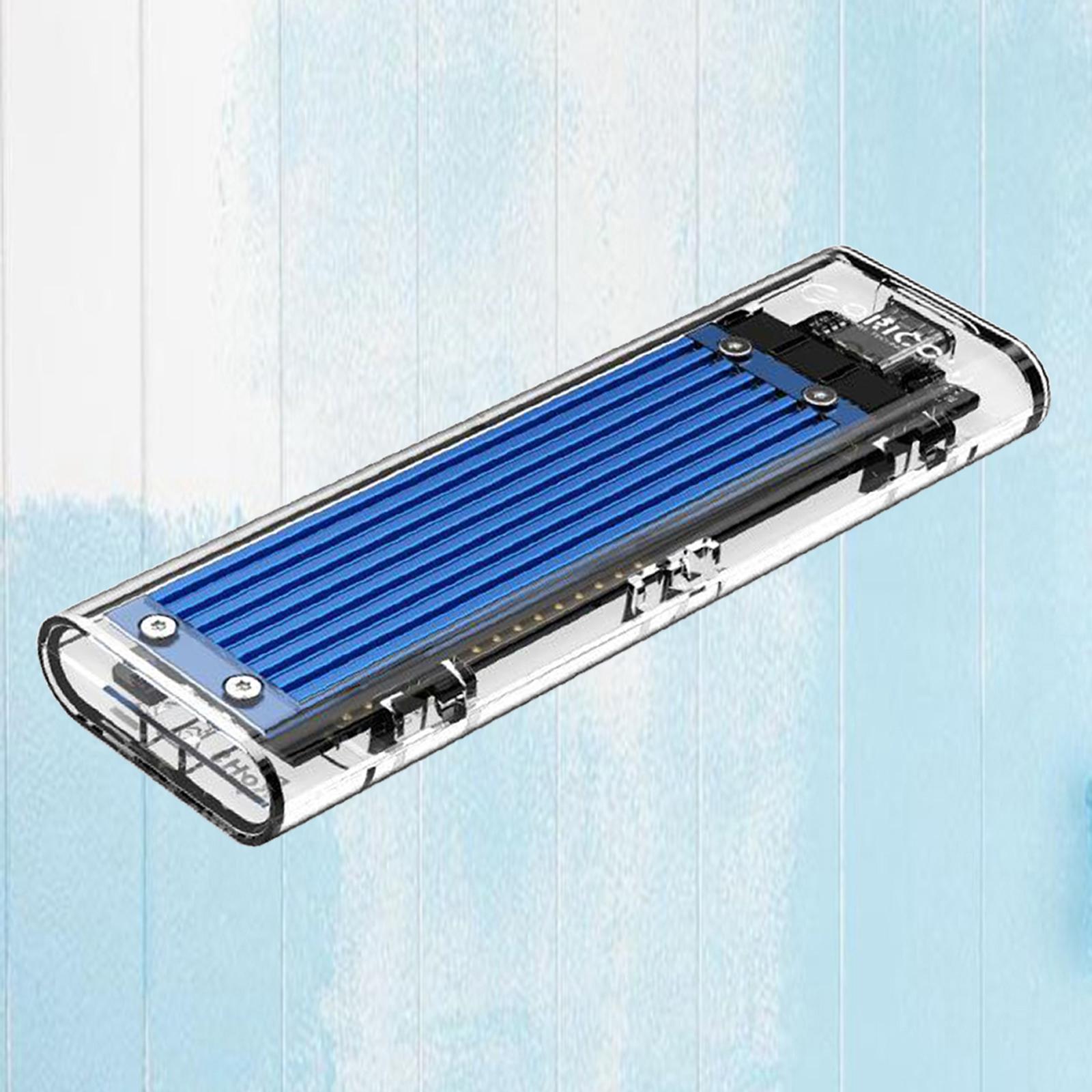M.2 to USB Type- Enclosure Case Adapter 10Gbps UASP