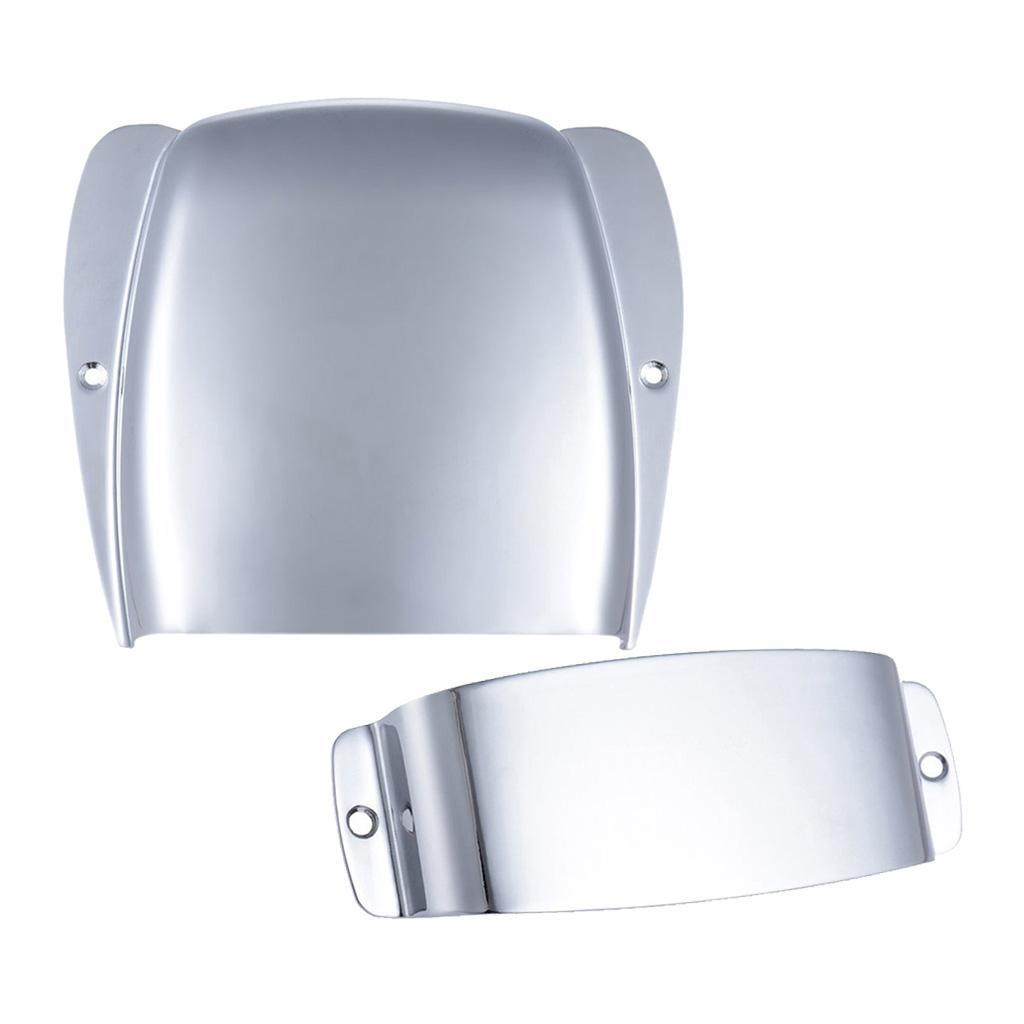 Zinc Alloy Guitar Bridge&Pickup Cover for Electric Bass