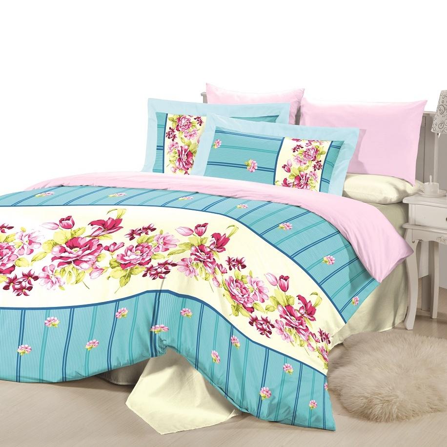 Bộ ga gối cotton Novelle Cruise 1M6x2M