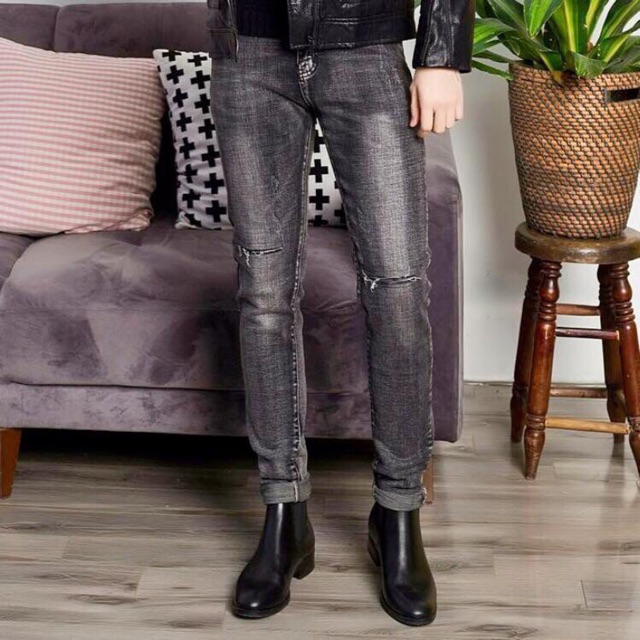 Giày Boots Nam chealse boot Cổ Cao Da Bò Thật đế phip gỗ Cao Cấp, CHELSEA Boot Nam Cổ Cao Phong Cách THE BEATLES Da Thật Mũi Nhọn Đế Phíp Văn Phòng