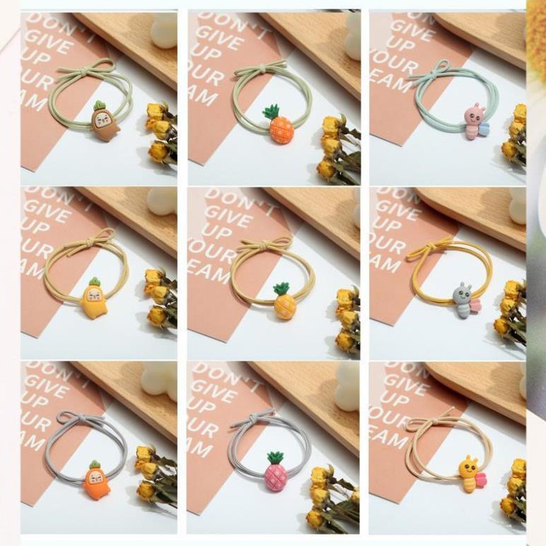 Dây cột tóc dễ thương - Buộc tóc hàn quốc, phụ kiện tóc nữ đẹp C6