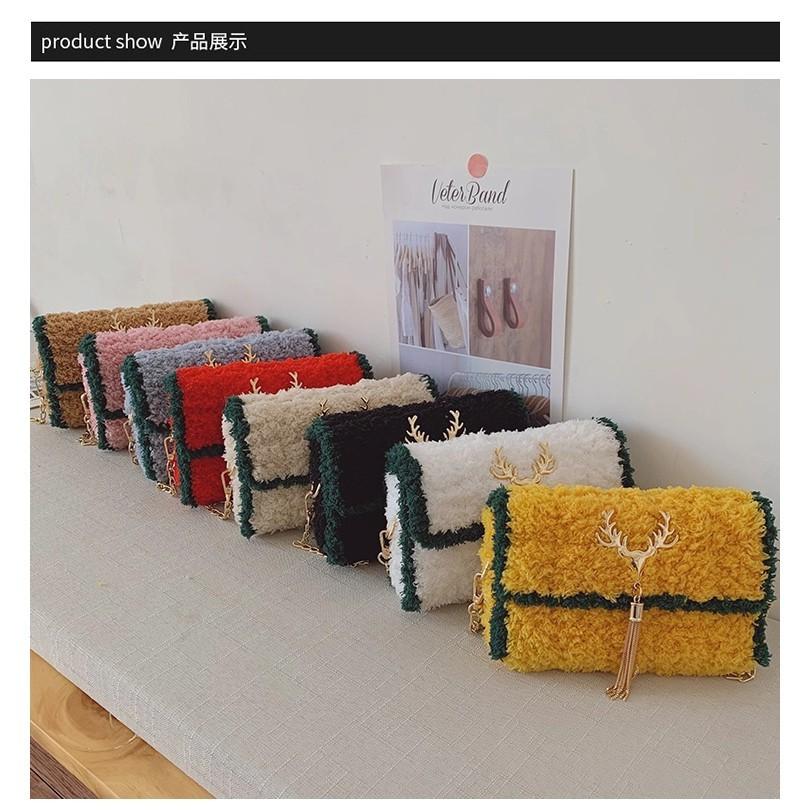 Set nguyên liệu túi thêu mác hươu