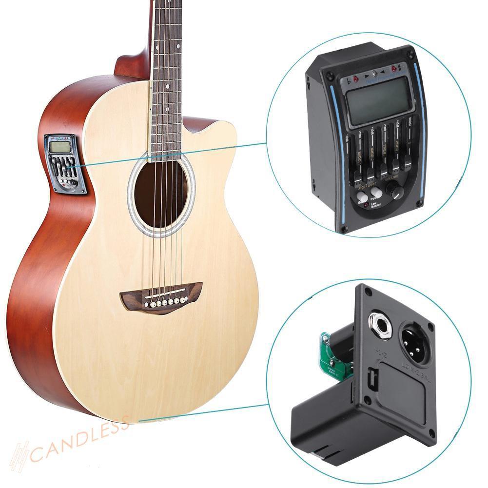 Pickup Lc-5 5 Band Cho Đàn Guitar Acoustic