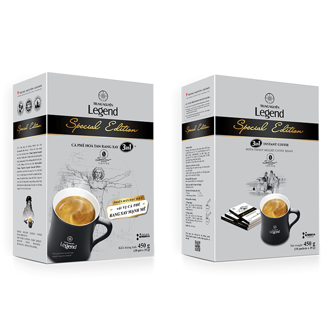 Cà Phê Trung Nguyên Legend Special Edition (Hộp 18 Gói x 25G)