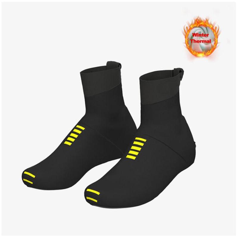 Mới mùa đông ấm áp Lông cừu Giày xe đạp che phủ thể thao dành cho nam Color: Shoe cover 8 Size: S