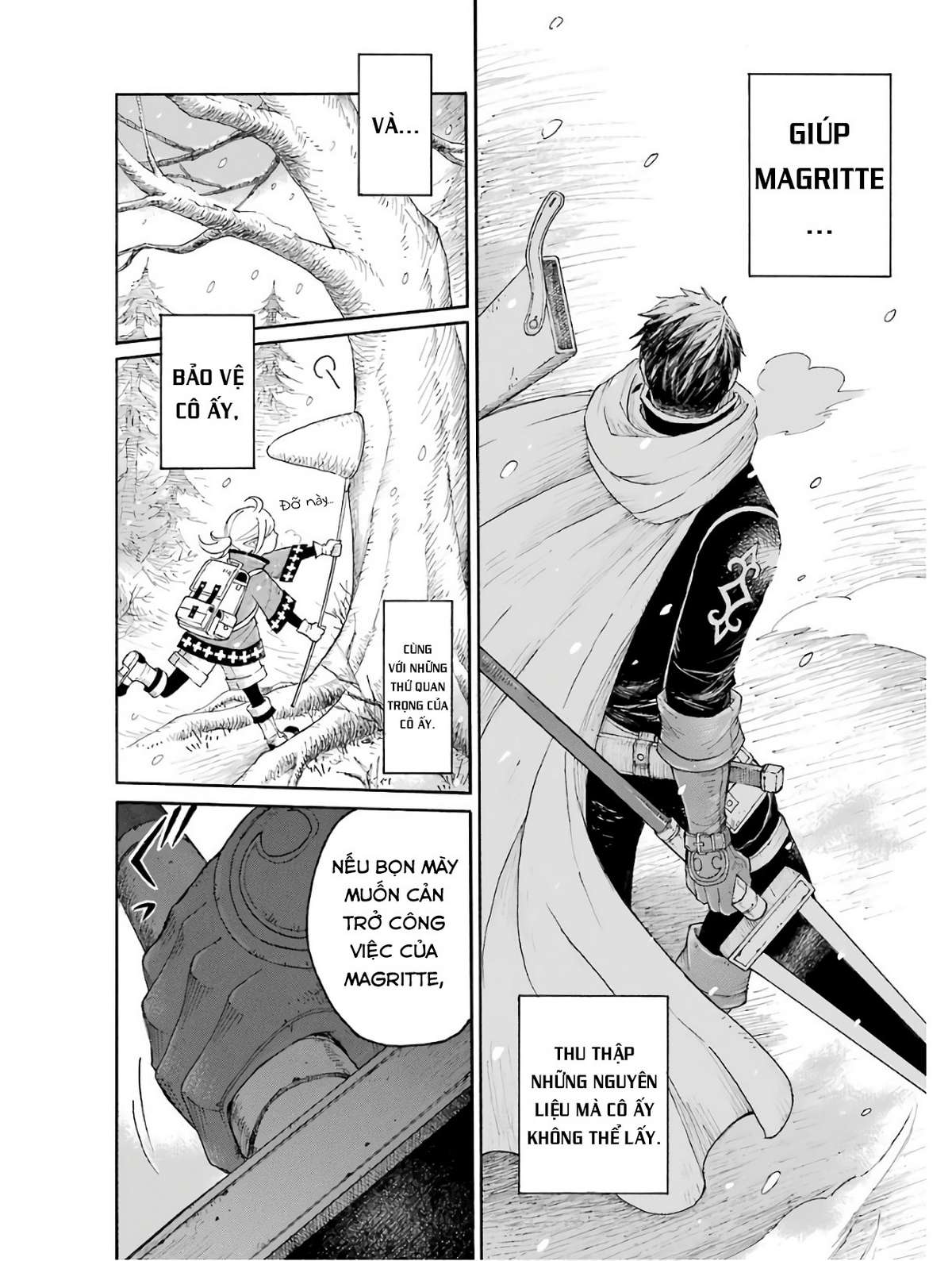 xưởng thủ công của nàng yêu tinh và chàng thợ săn chapter 0 24