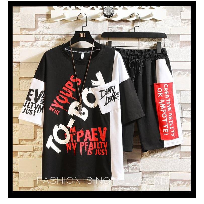 Bộ quần áo thể thao bé trai, bố con ngắn tay, thun 100% cotton thoải mái vận động - Quần áo trẻ em - SockiMall.