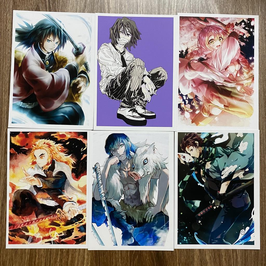 Bộ 20 tấm postcard Kimets no Yaiba - Thanh gươm diệt quỷ